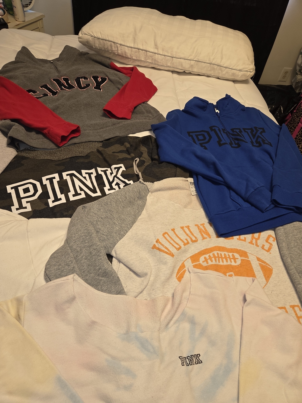 Assorted PINK Sweatshirts Bundle - Multi Color - Picture 3 of 4